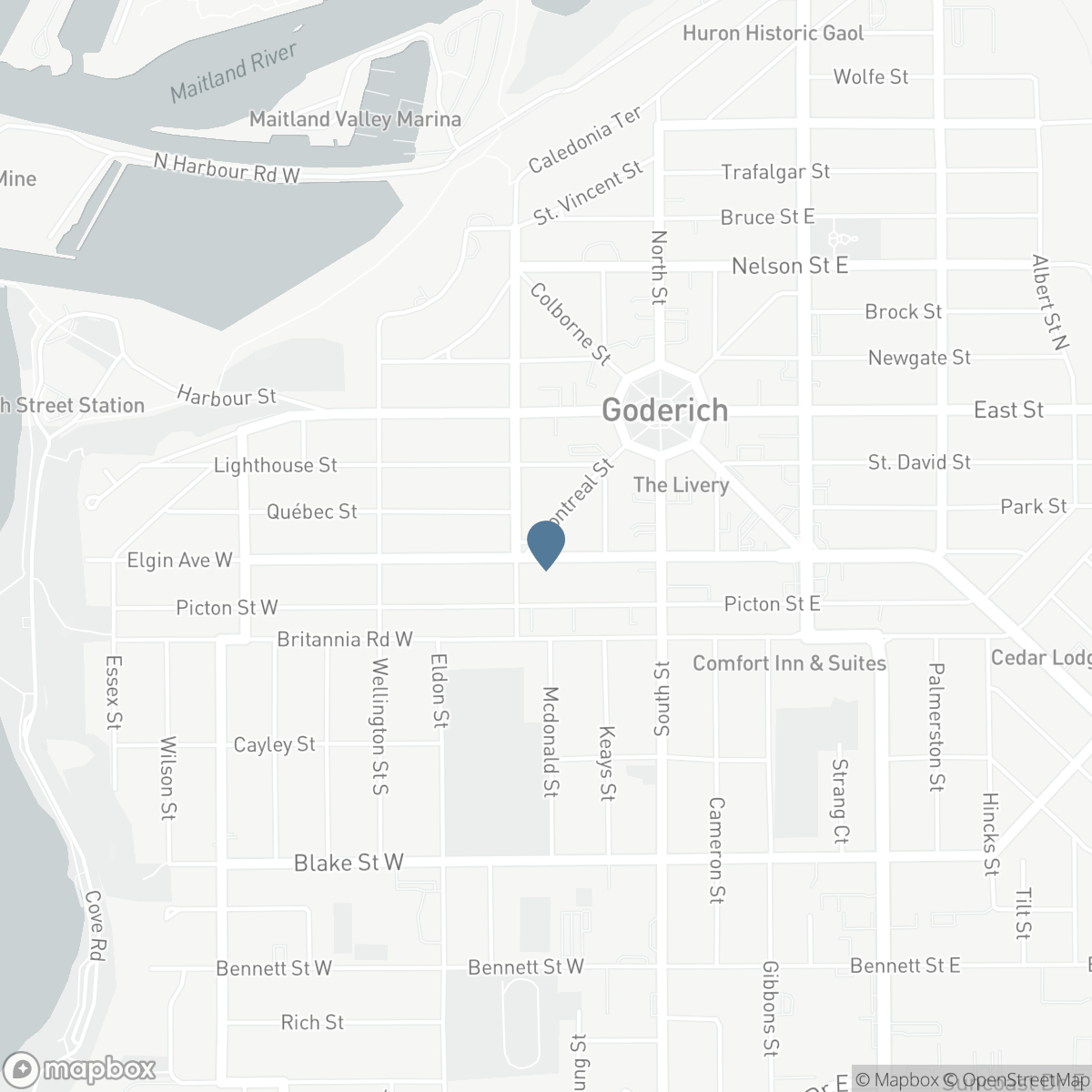 85 MONTREAL STREET, Goderich, Ontario N7A 2G5